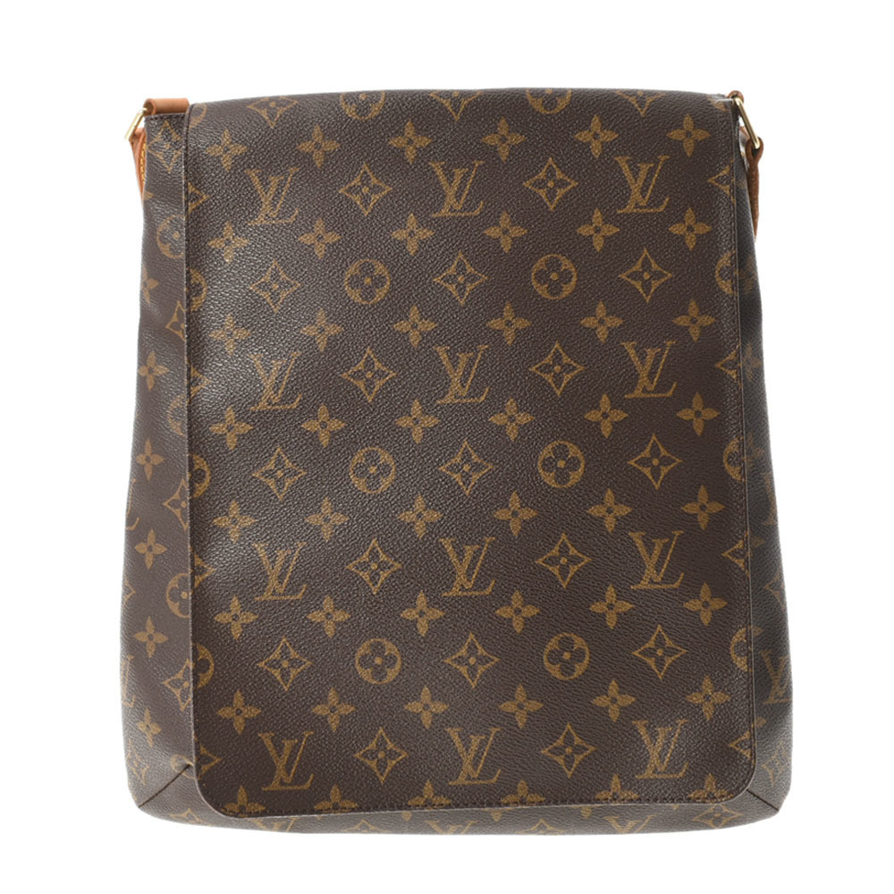 Louis Vuitton Monogram Musette Brown Monogram Canvas Shoulder Bag